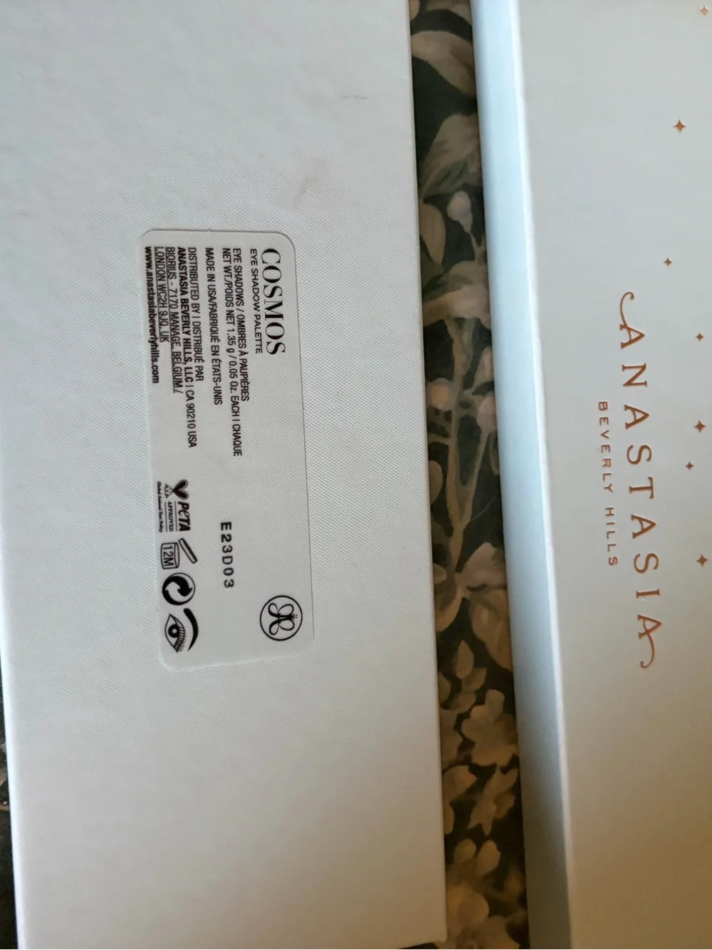 Anastasia Beverly Hills Cosmos pallete lightly used in the box